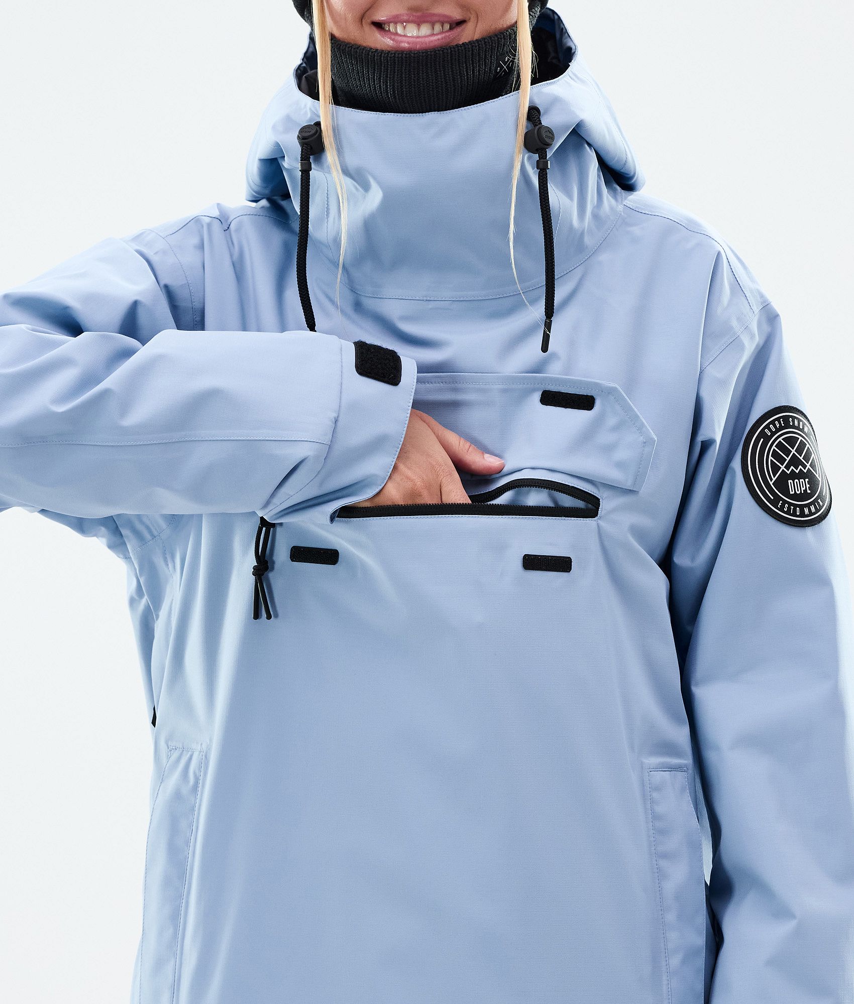 Snowboard Jacket For Women Light Blue