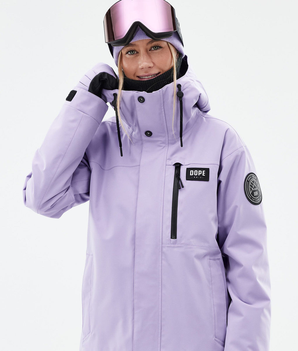 Snowboard Jacket For Women Faded Violet
