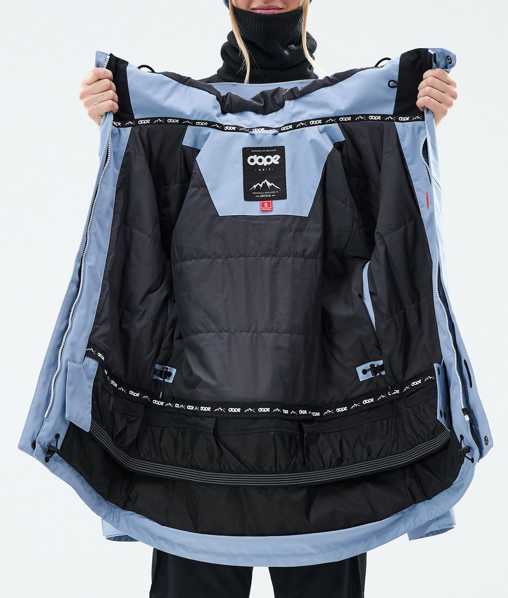 Snowboard Jacket For Women Light Blue