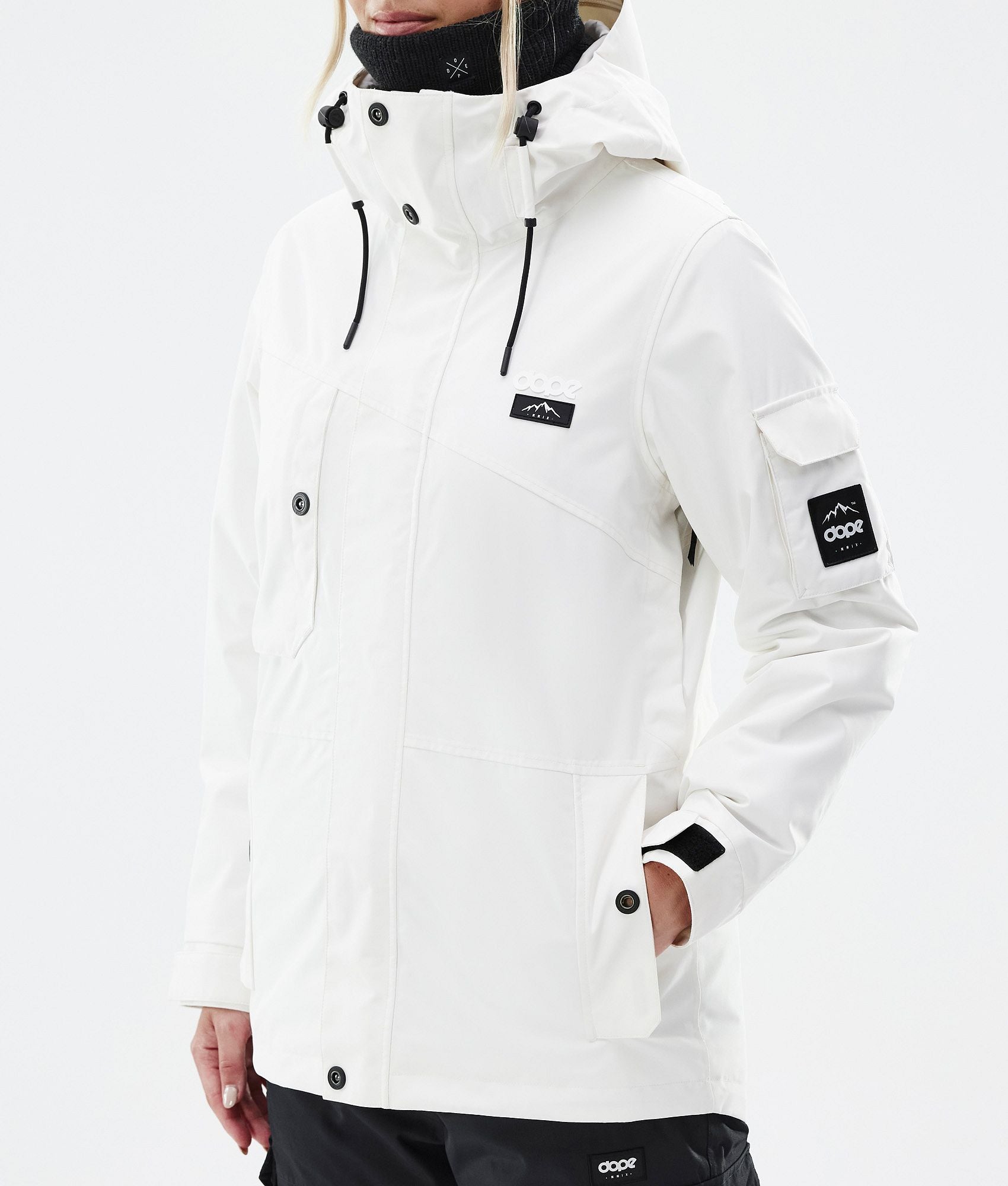 Snowboard Jacket For Women Old White