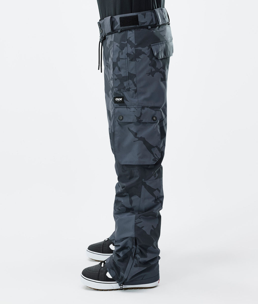 Snowboard Pants For Men Metal Blue Camo
