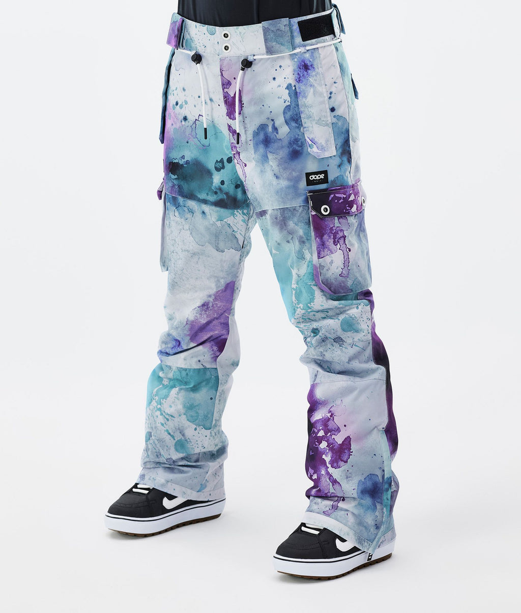 Snowboard Pants For Women Spray Green Grape
