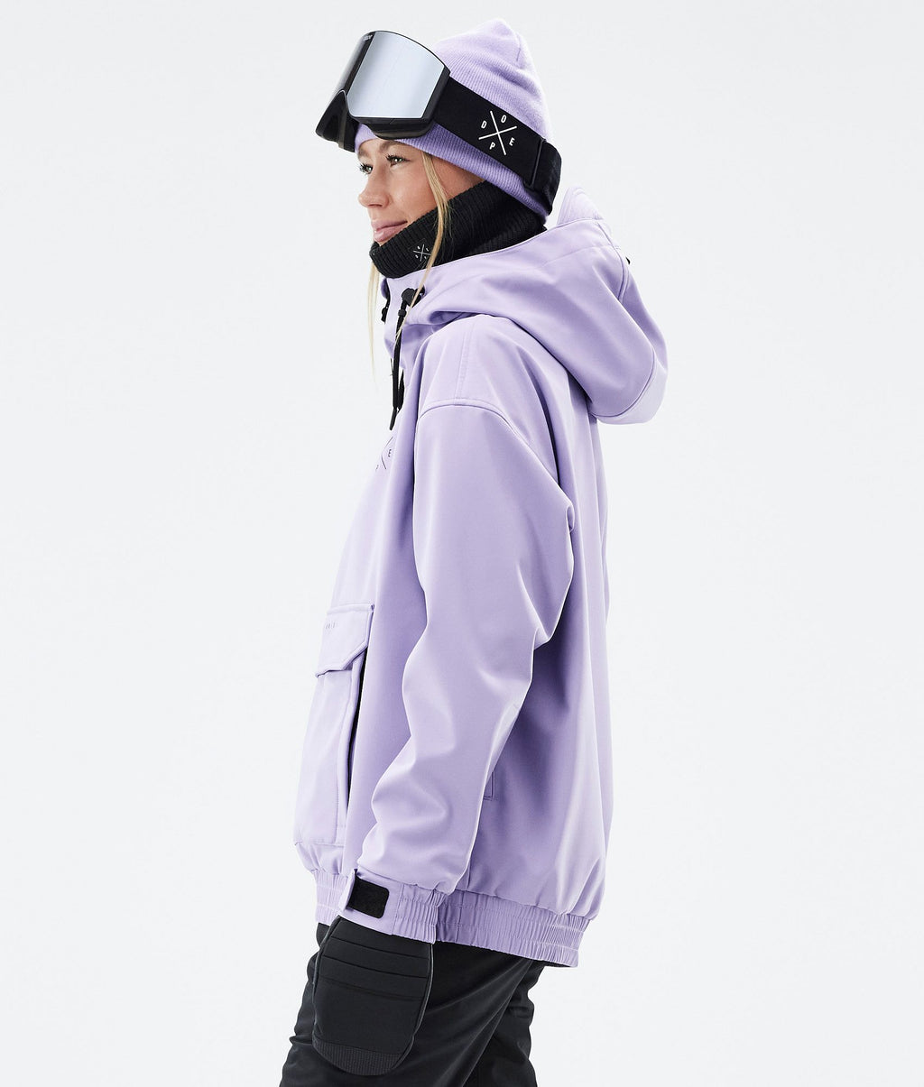 Snowboard Jacket For Women Faded Violet