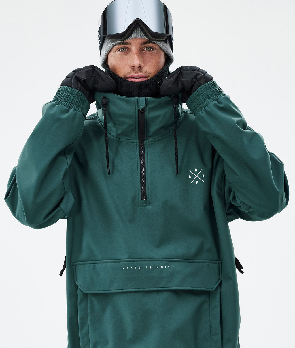 Snowboard Jacket For Men Bottle Green