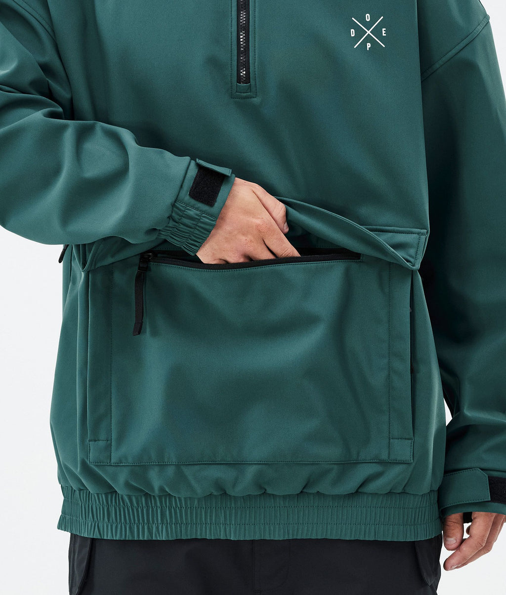 Snowboard Jacket For Men Bottle Green