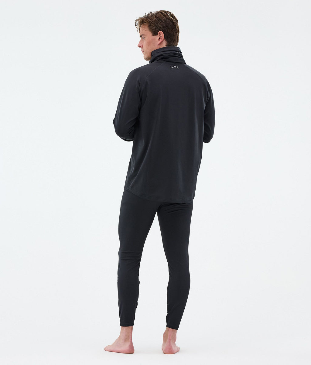 Base Layer Top For Men 2X-Up Black