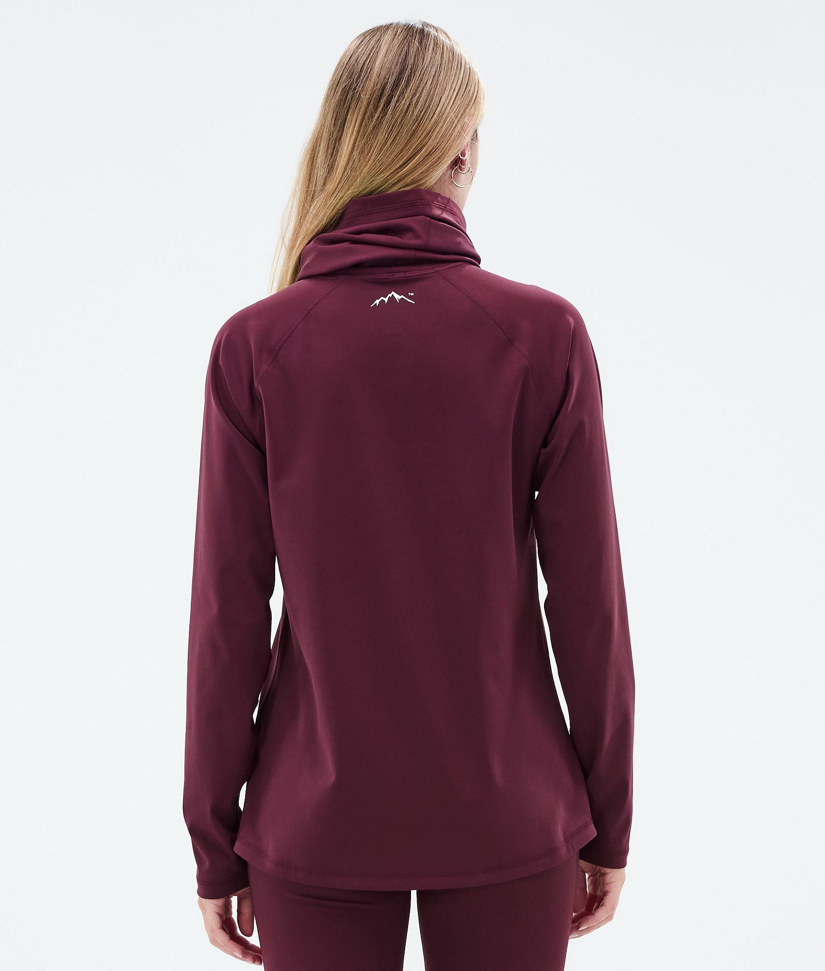 Base Layer Top For Women 2X-Up Burgundy