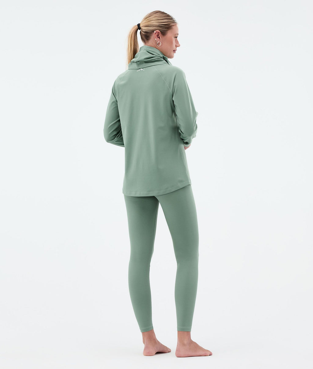 Base Layer Pant For Women 2X-Up Faded Green