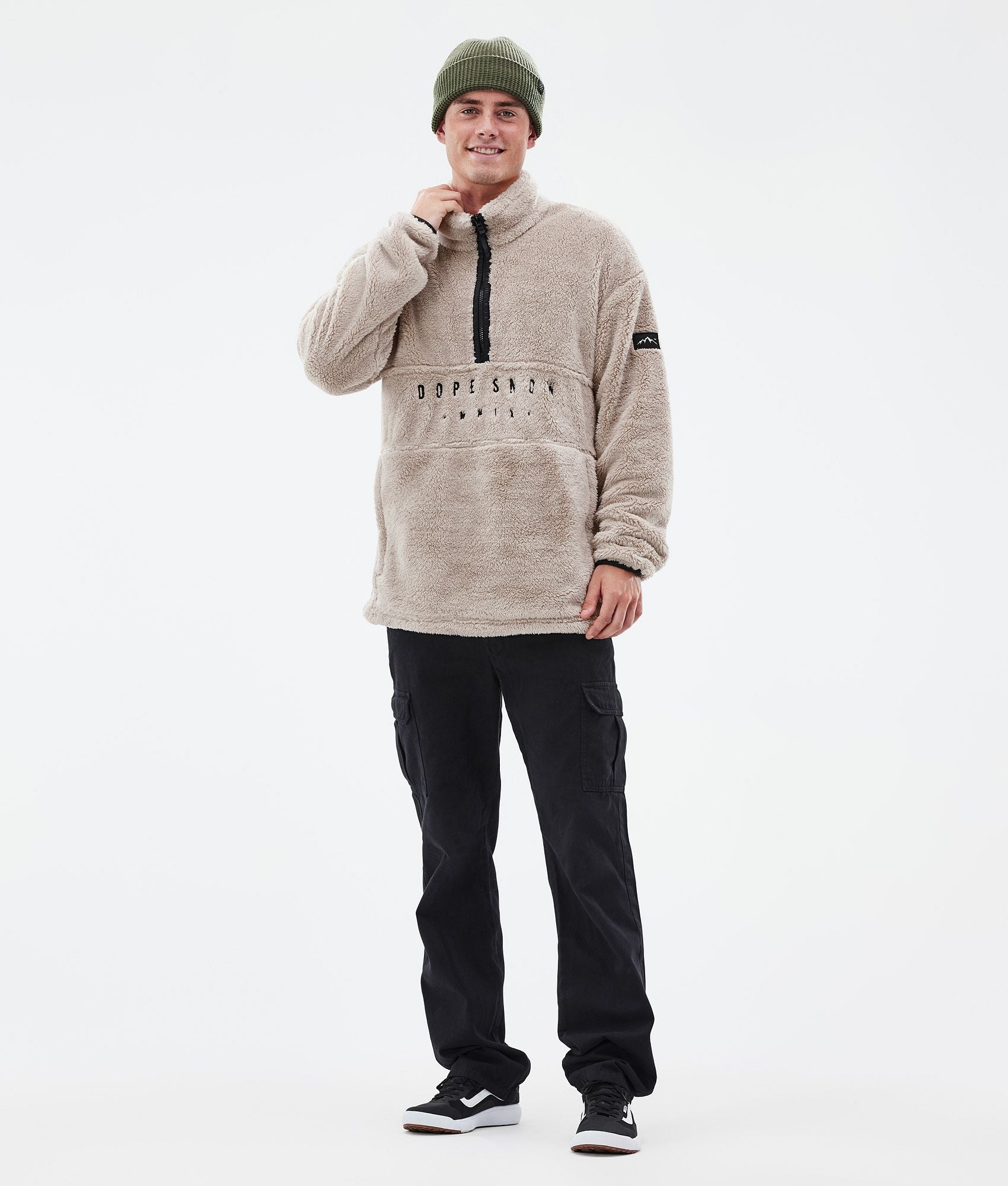 Fleece Sweater For Men Sand