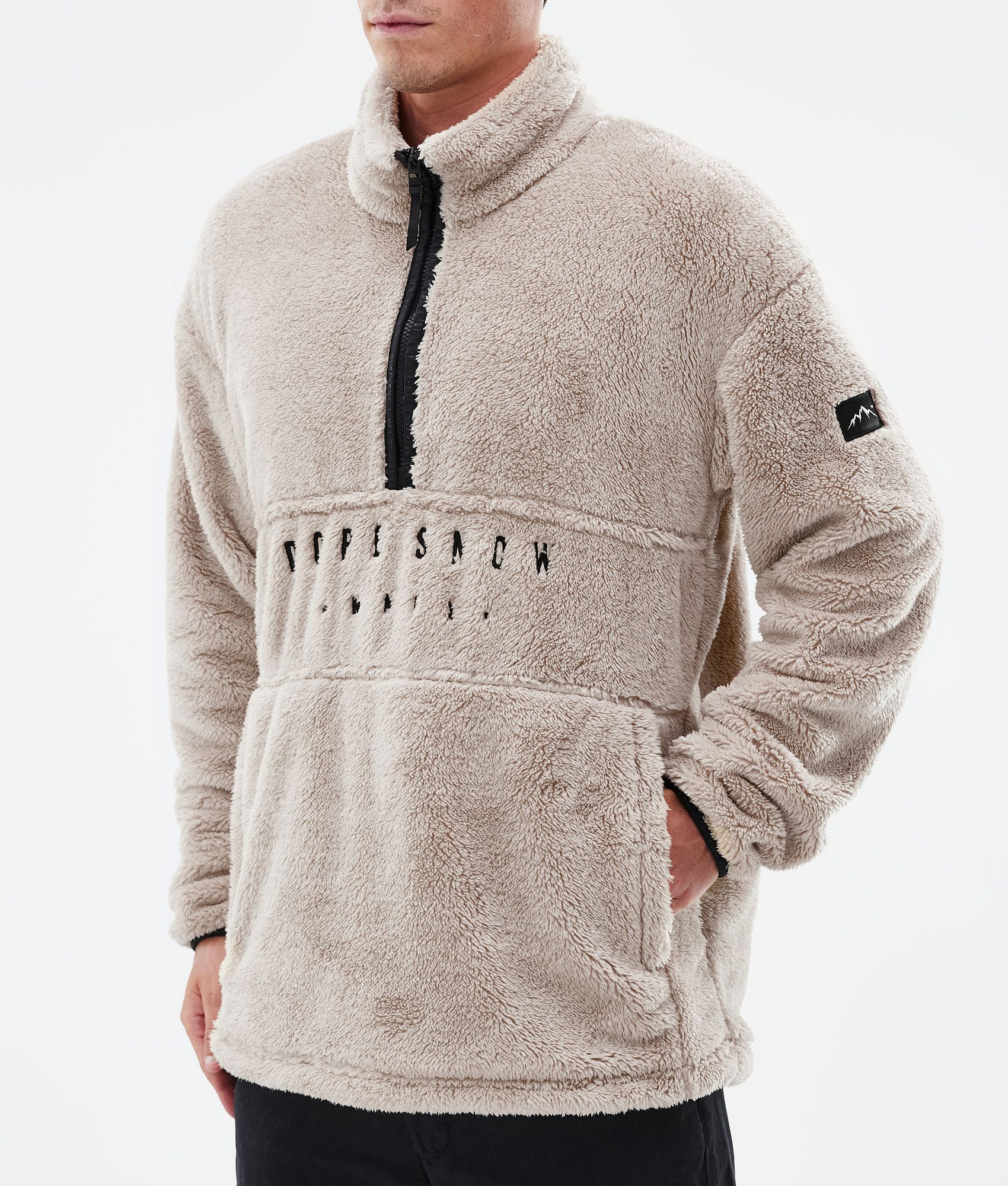 Fleece Sweater For Men Sand