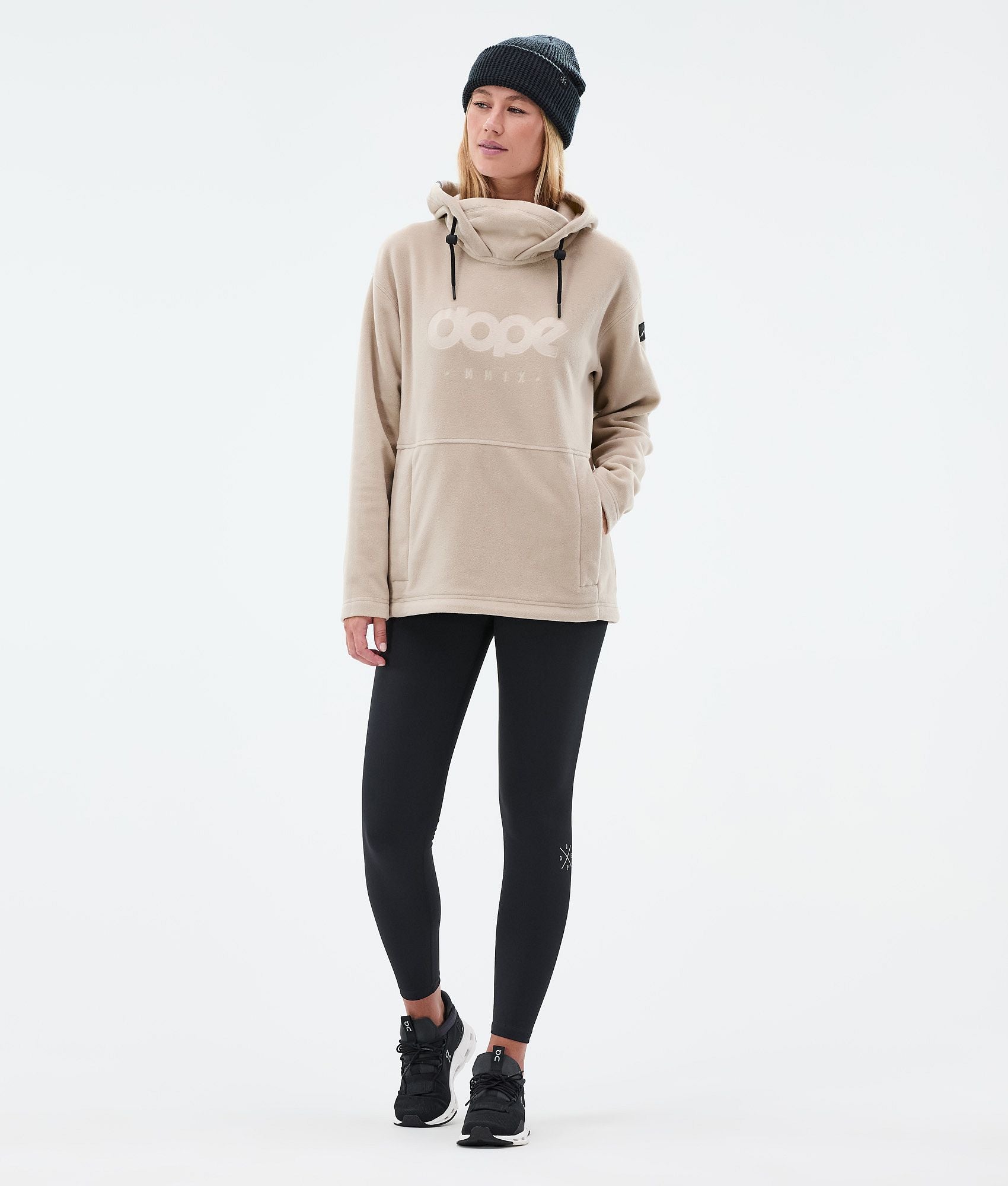 Fleece Hoodie For Women Sand