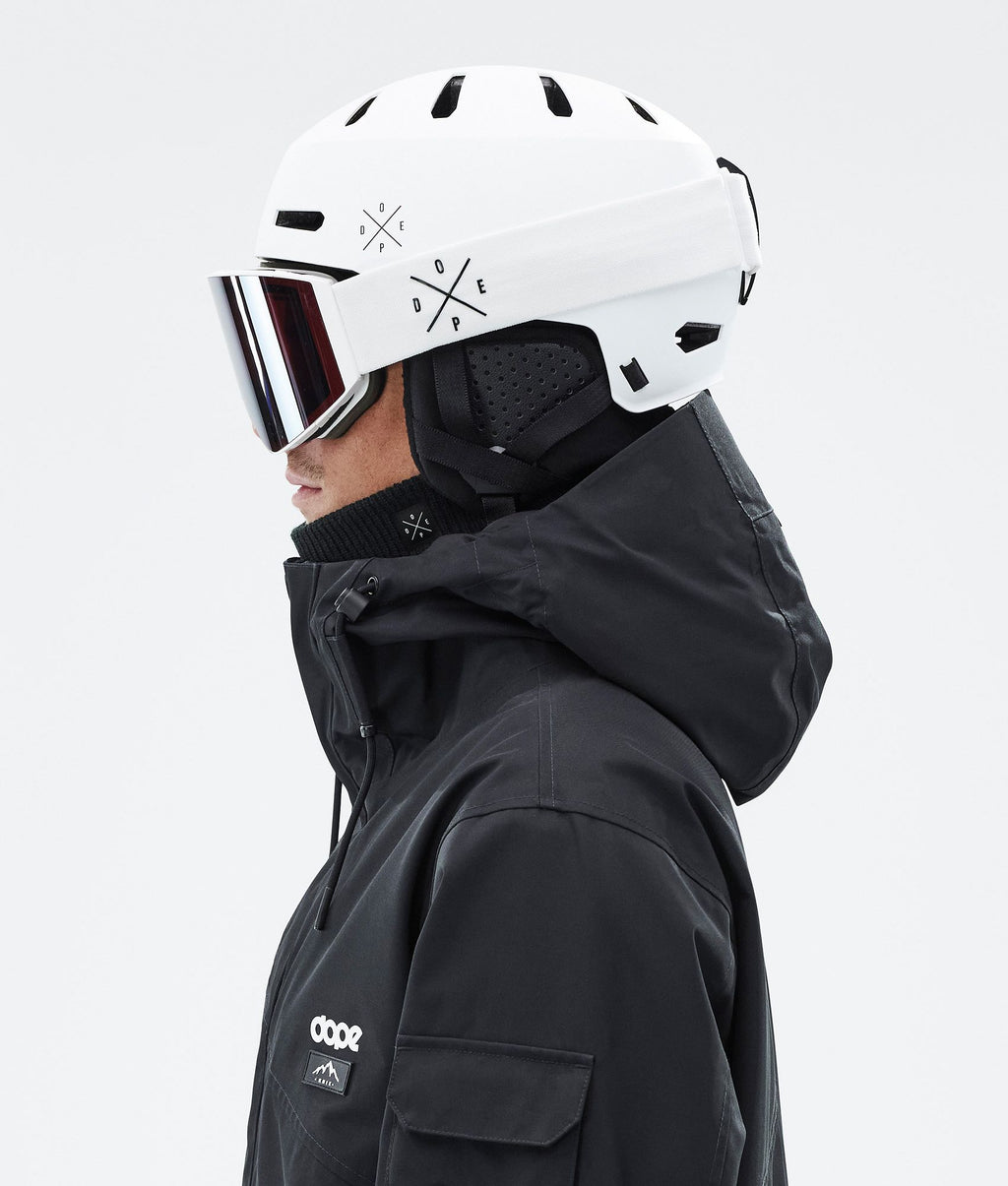 Ski Helmet X-Up Matte White w/ Black