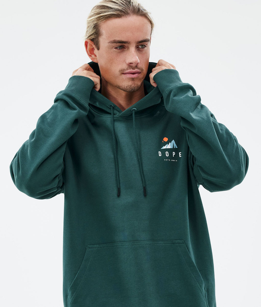 Hoodie For Men Ice Bottle Green
