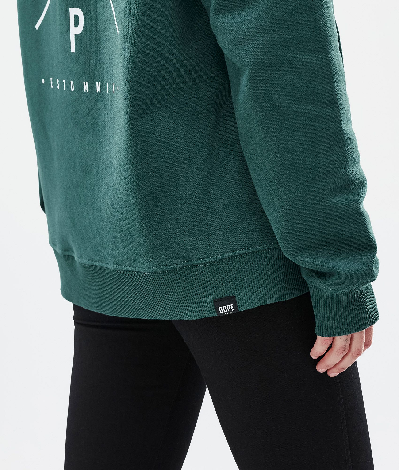 Hoodie Women 2X-Up Bottle Green