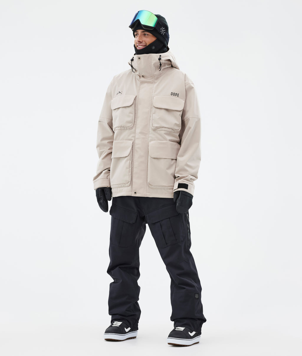 Snowboard Jacket For Men Sand