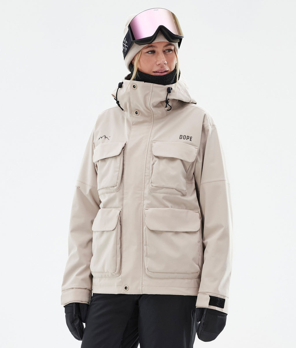 Snowboard Jacket For Women Sand