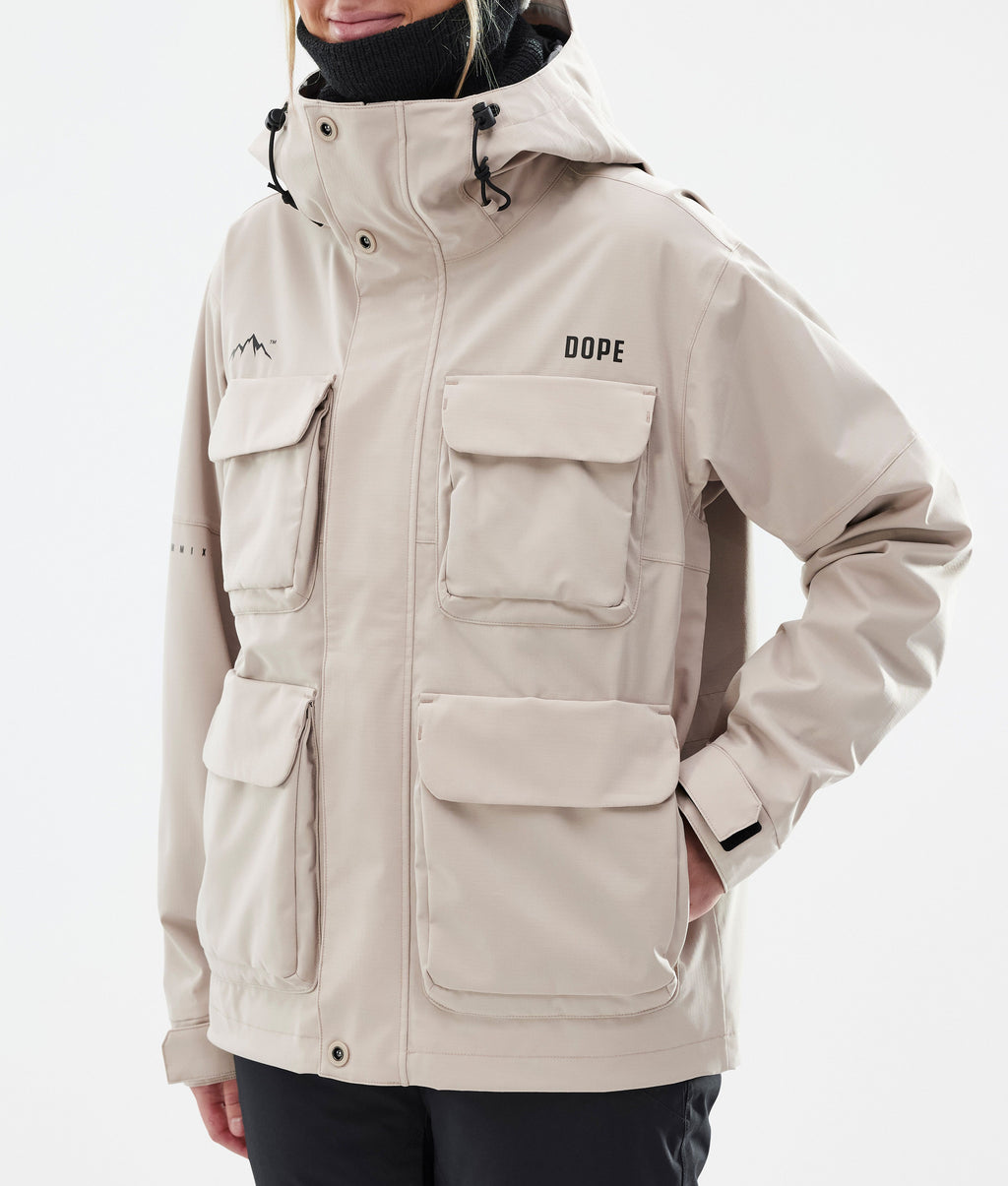 Snowboard Jacket For Women Sand