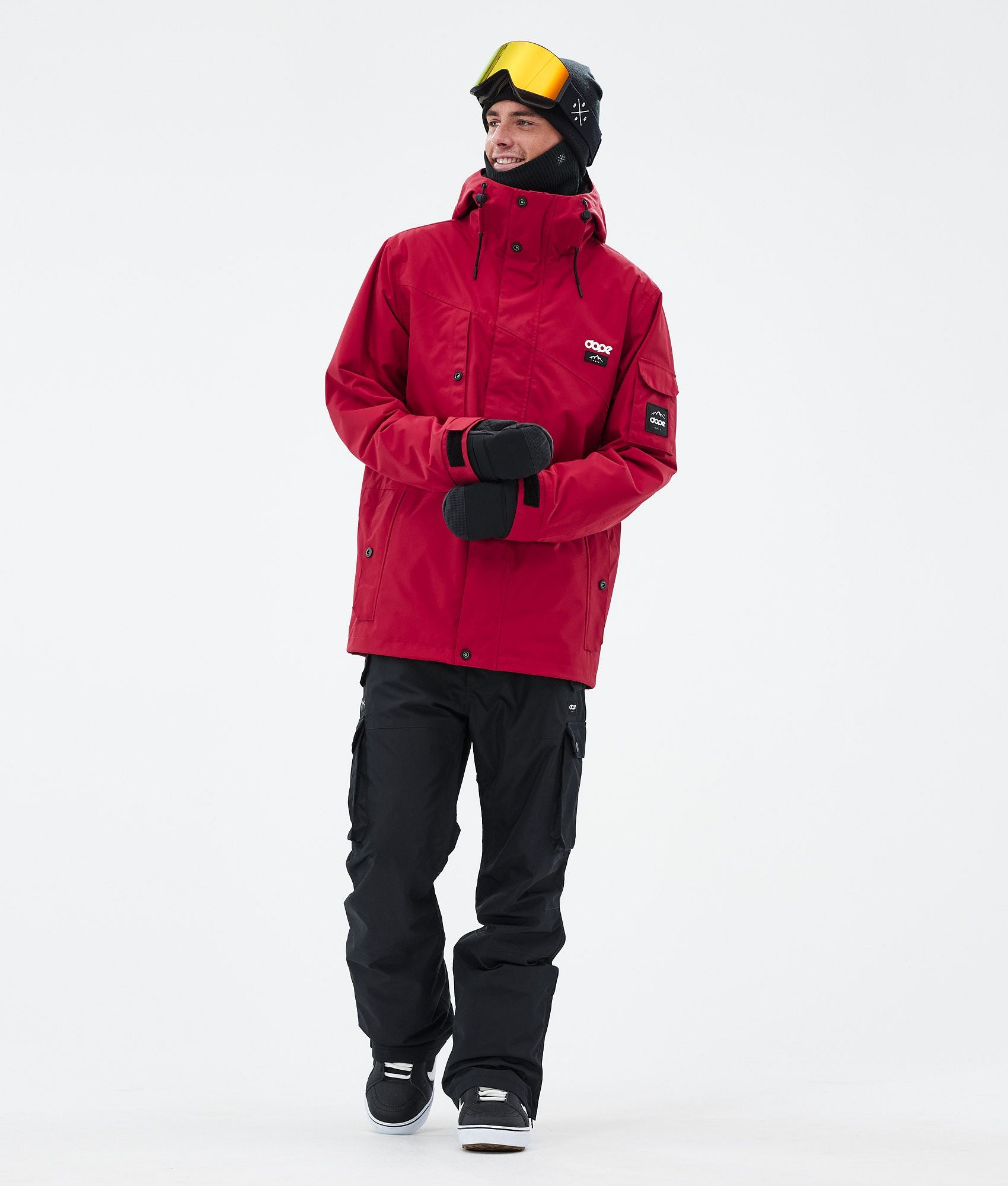 Snowboard Jacket For Men Deep Red
