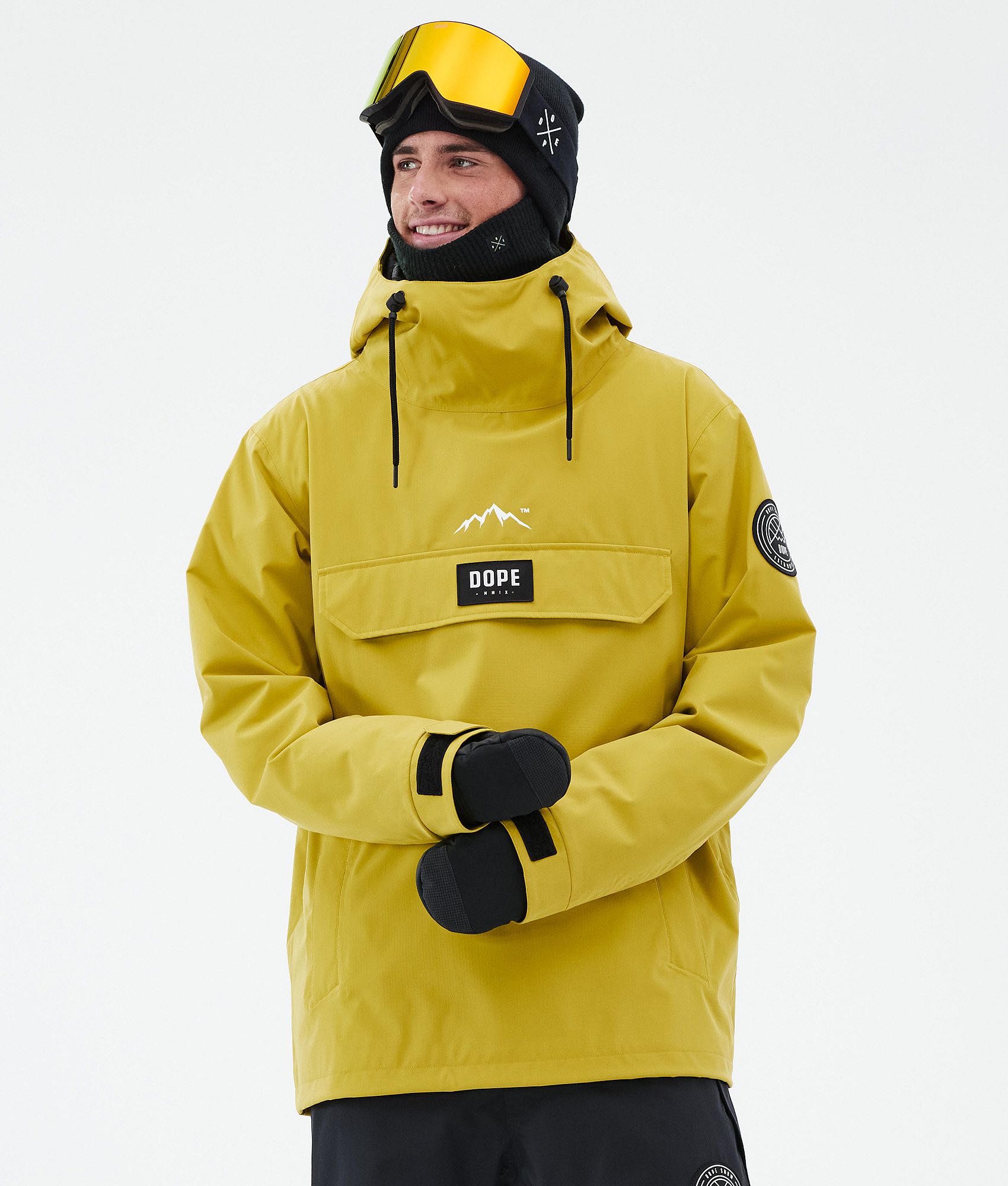 Snowboard Jacket For Men Yellow