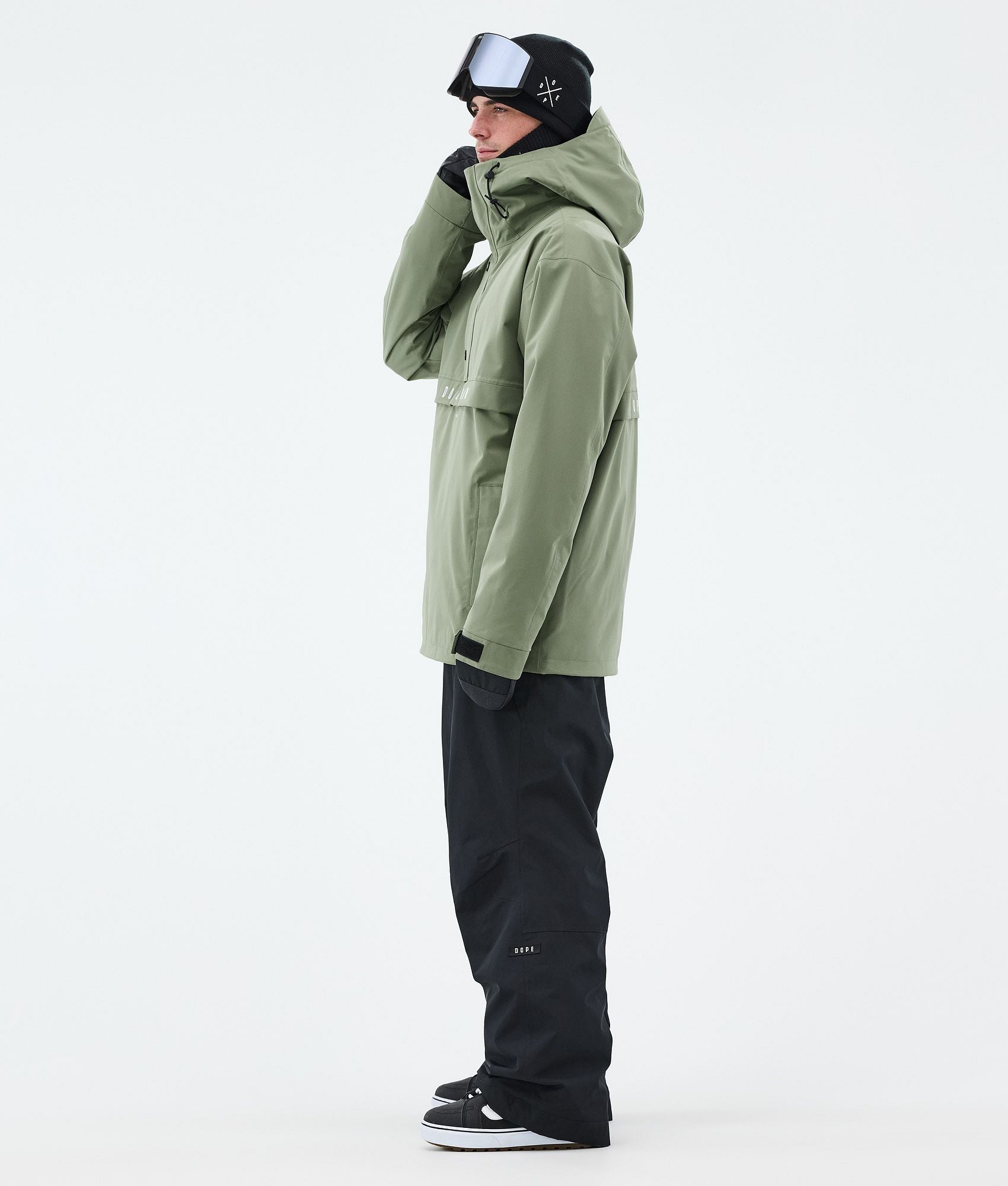 Snowboard Jacket For Men Moss Green