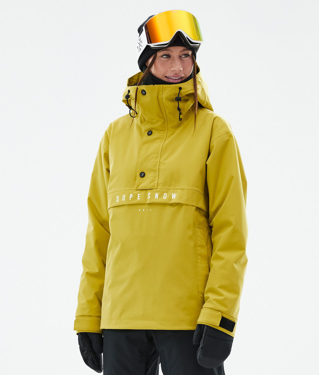 Snowboard Jacket For Women Yellow