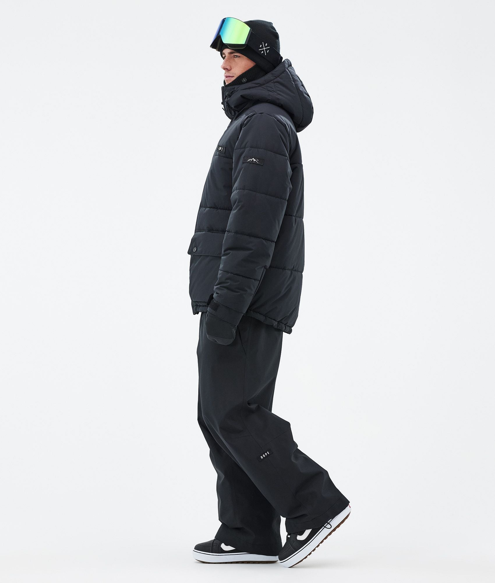 Snowboard Jacket For Men Black