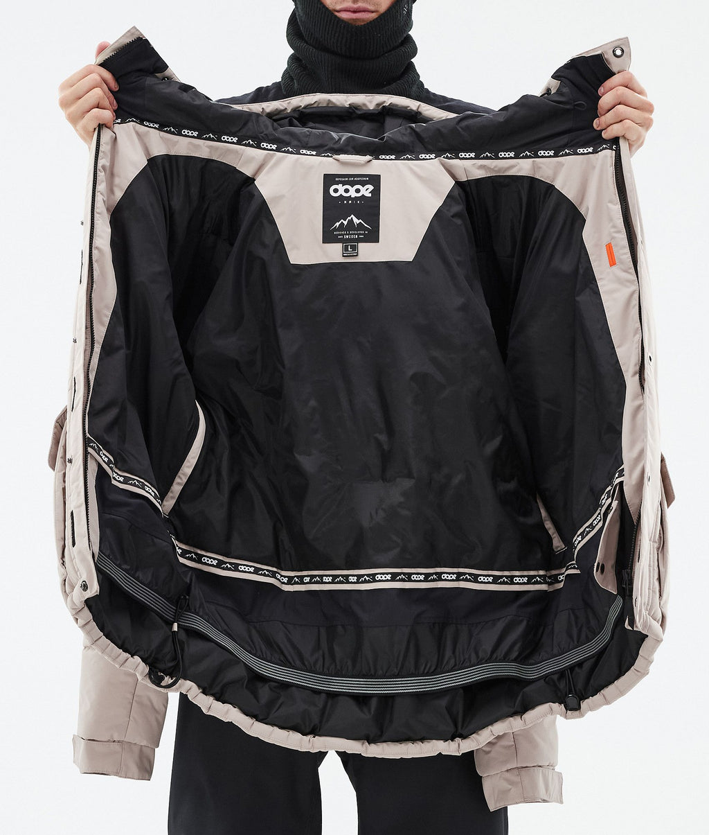 Snowboard Jacket For Men Sand