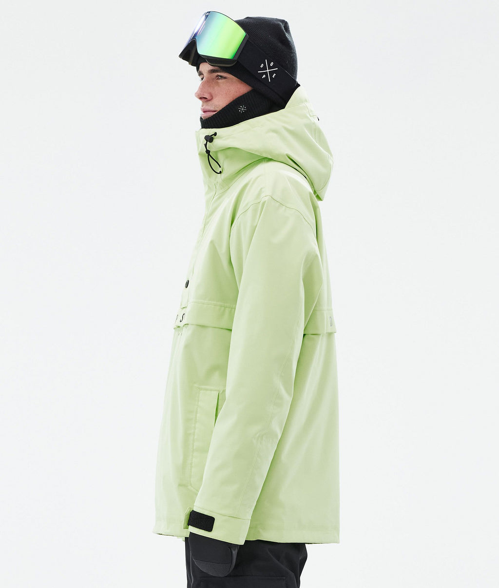 Snowboard Jacket For Men Faded Neon