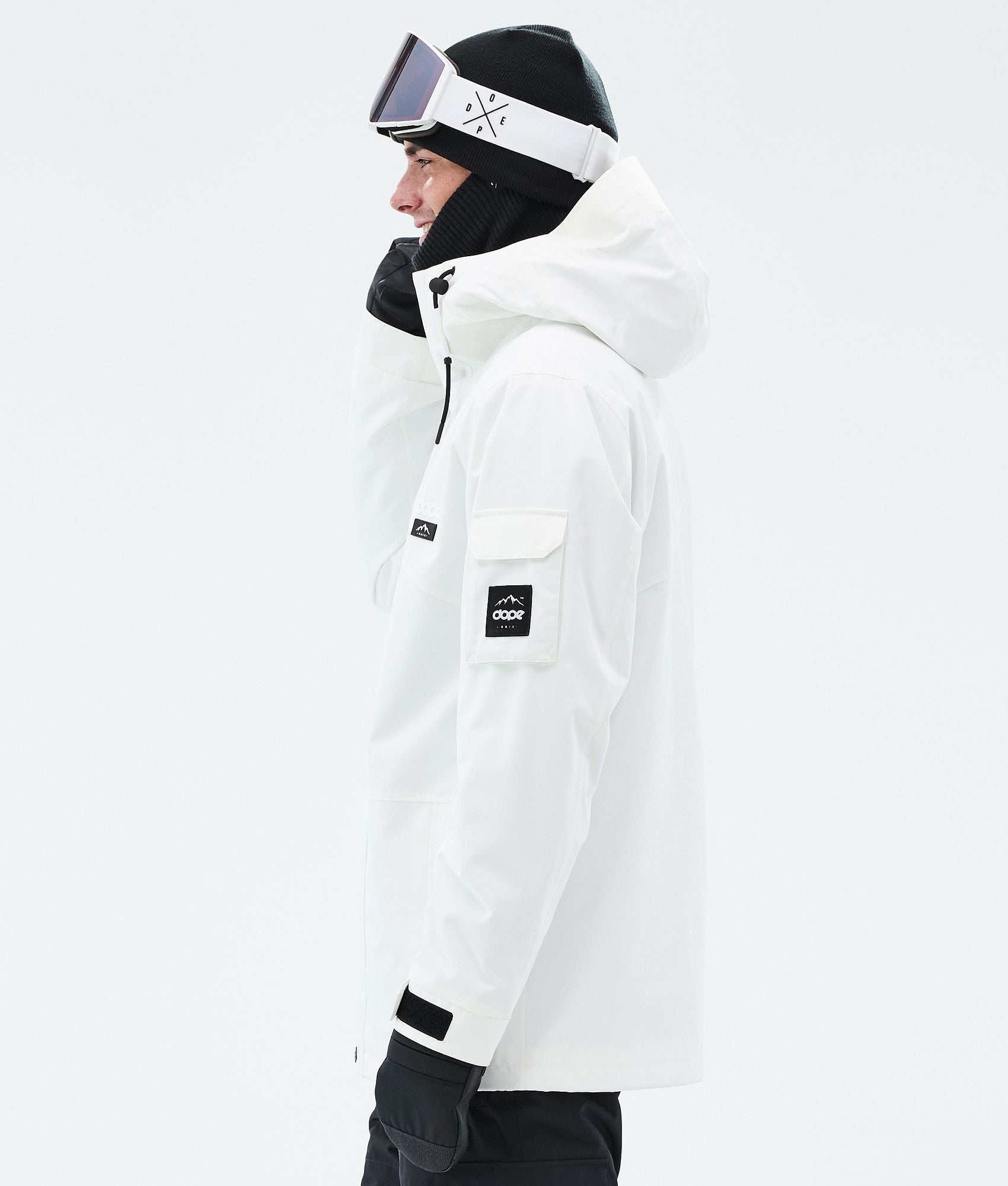 Snowboard Jacket For Men Whitish