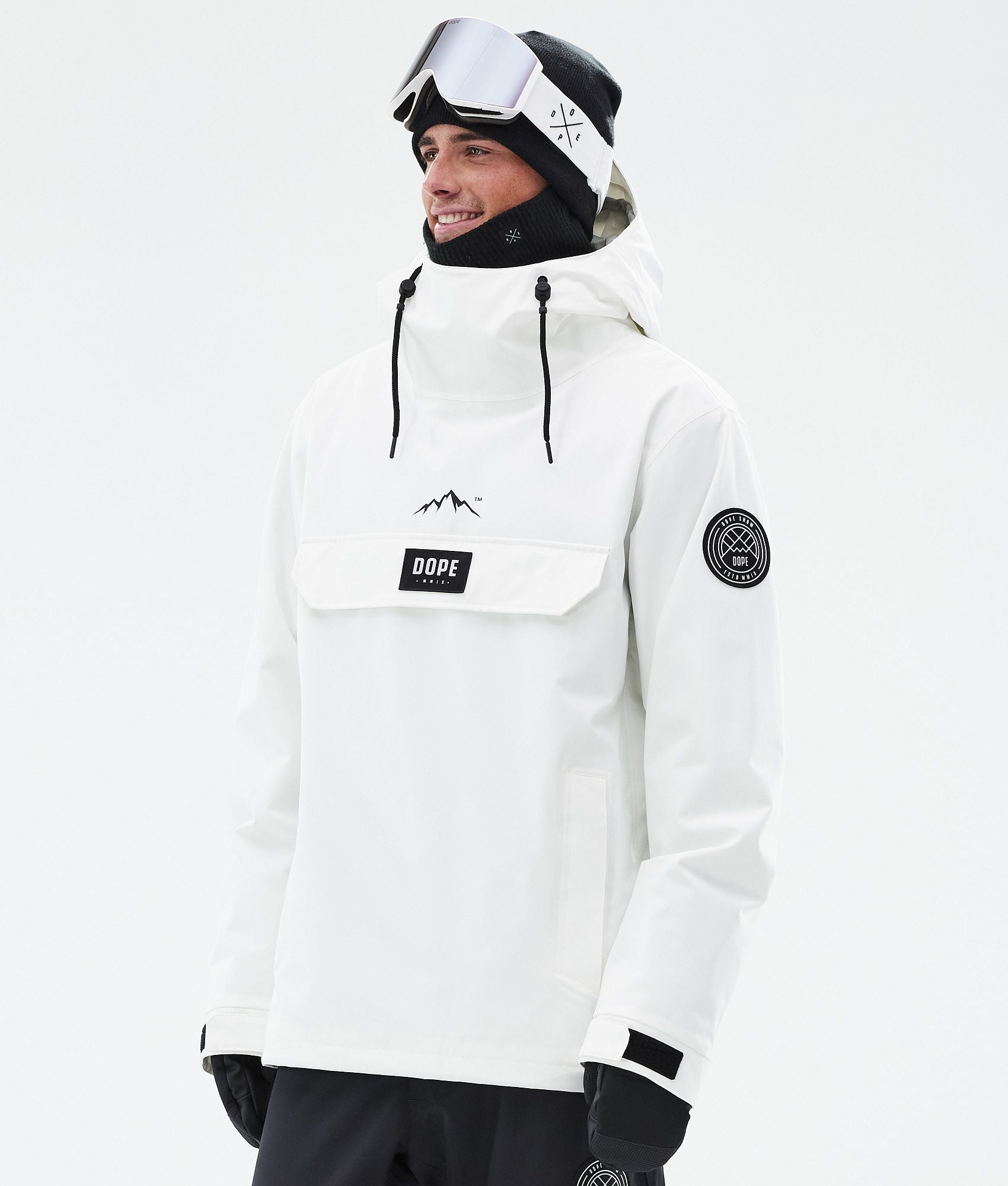 Snowboard Jacket For Men Whitish