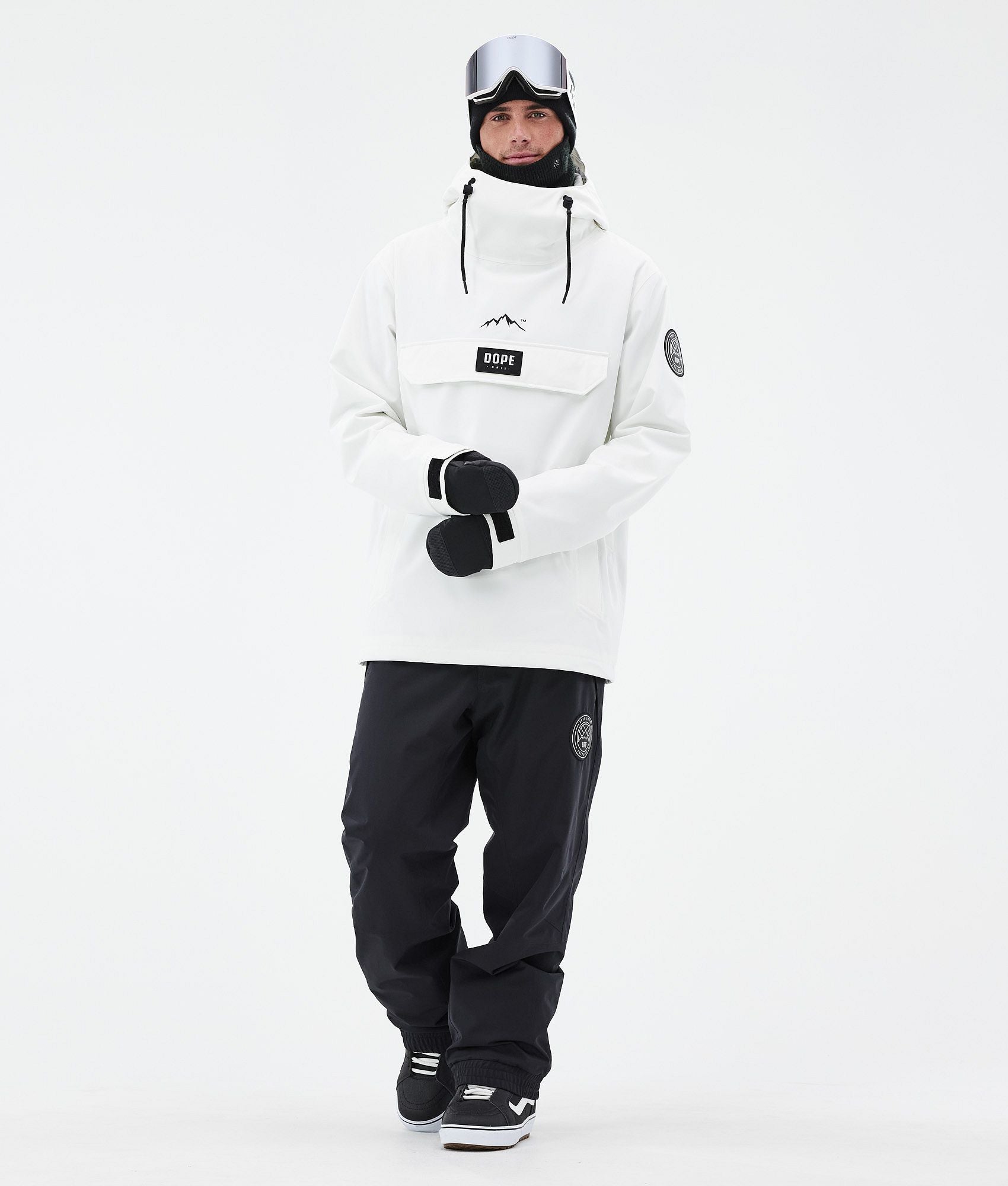 Snowboard Jacket For Men Whitish