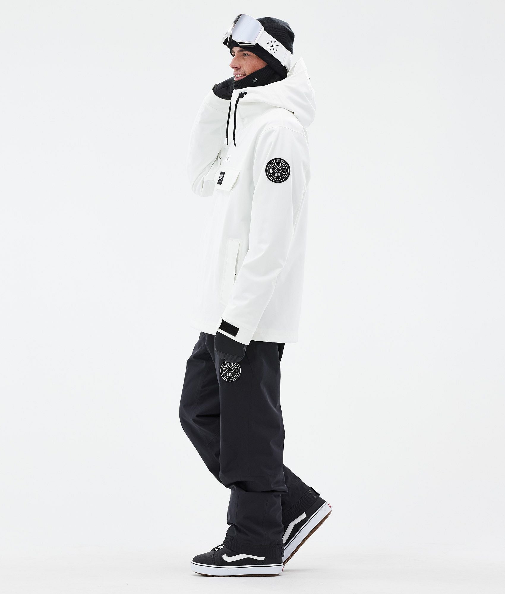 Snowboard Jacket For Men Whitish
