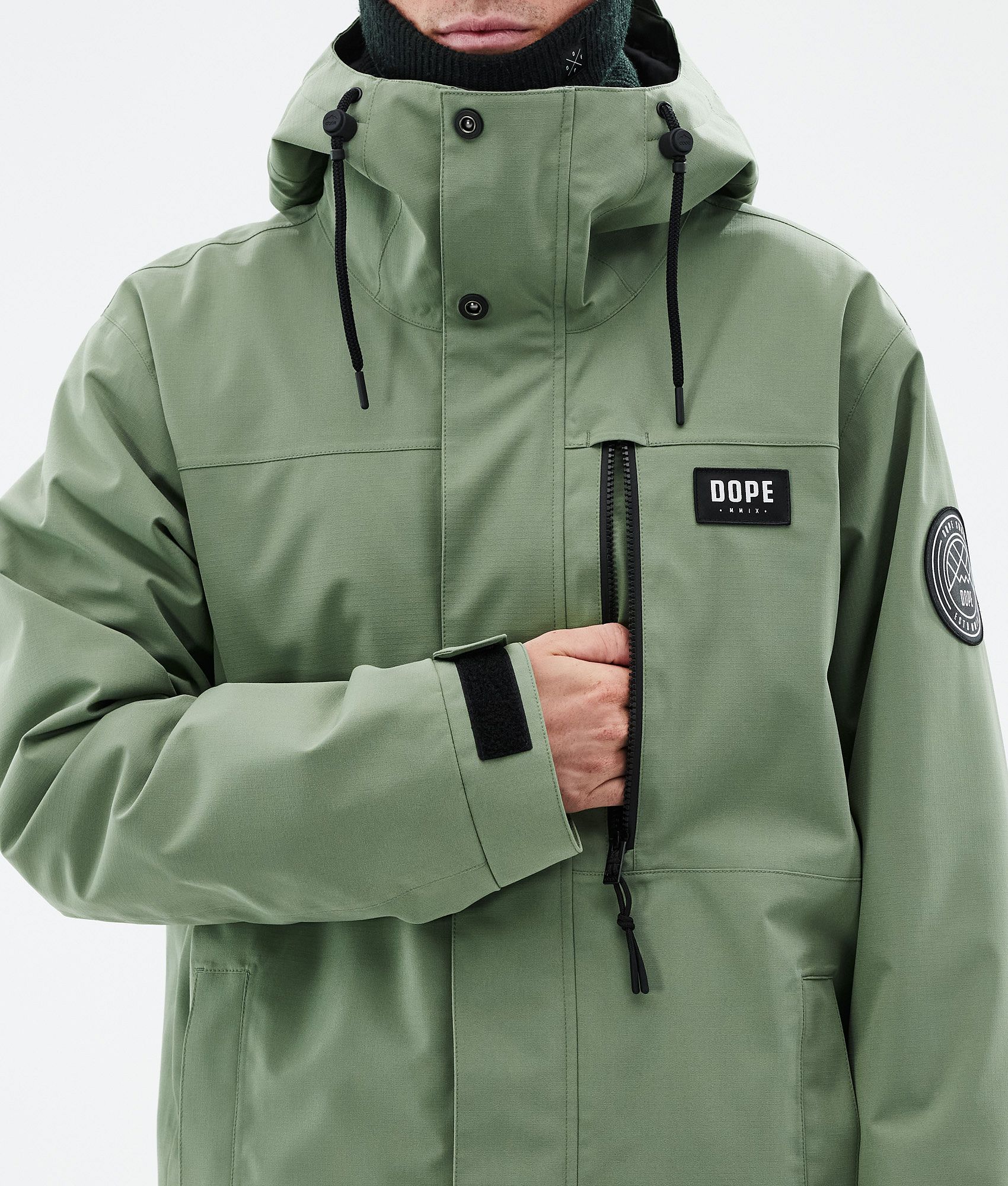 Snowboard Jacket For Men Moss Green