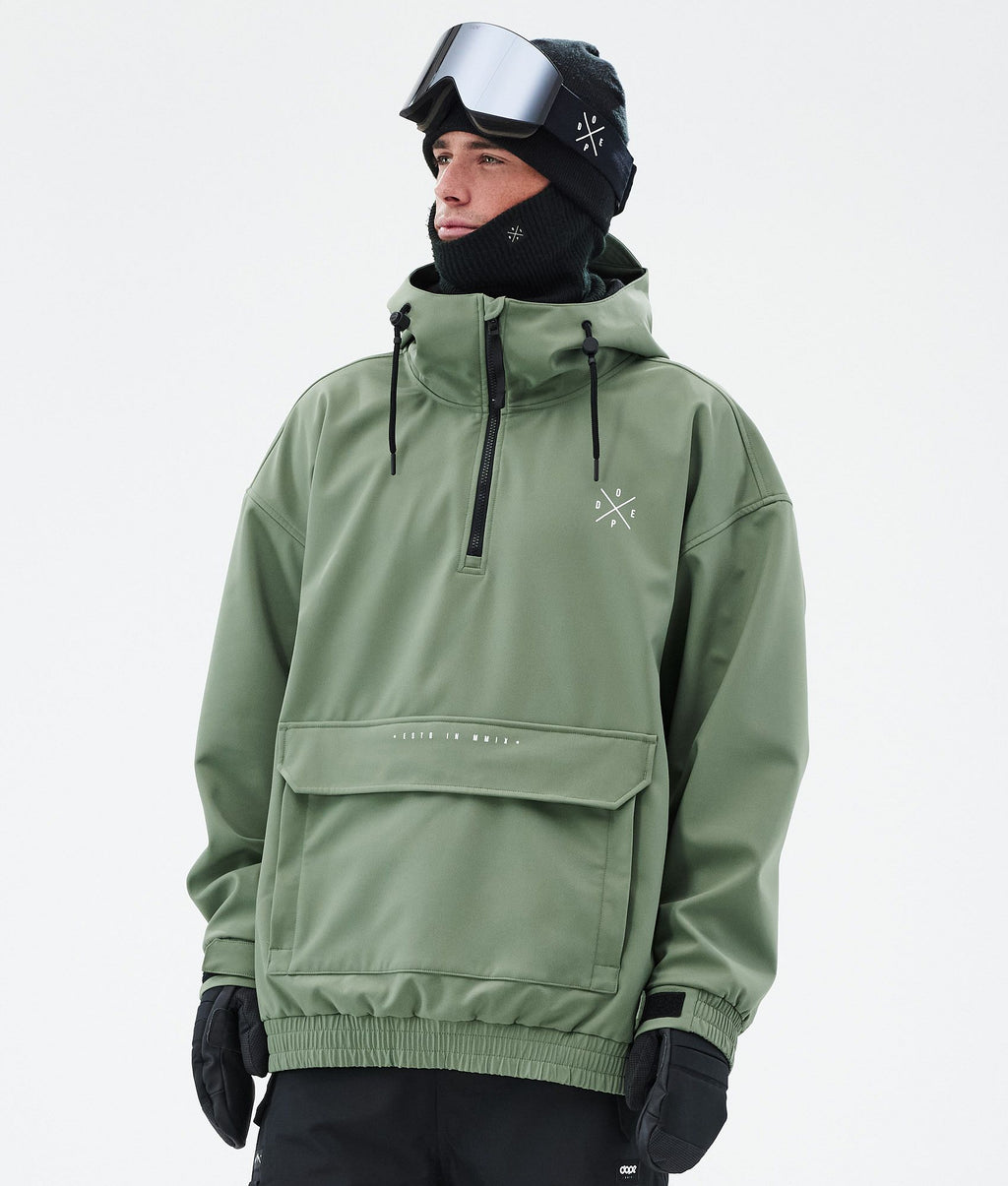 Snowboard Jacket For Men Moss Green