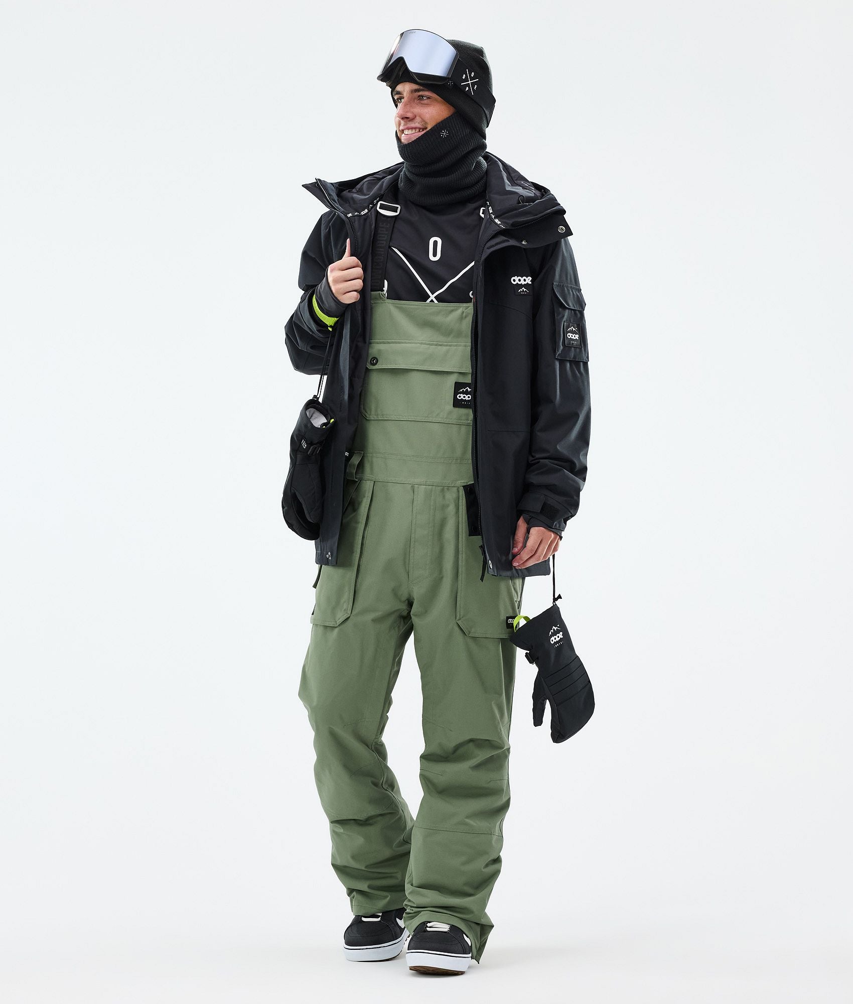 Snowboard Pants For Men Moss Green