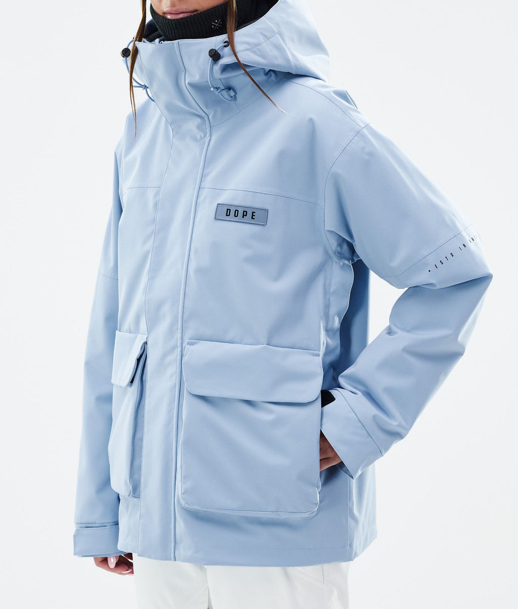 Snowboard Jacket For Women Light Blue