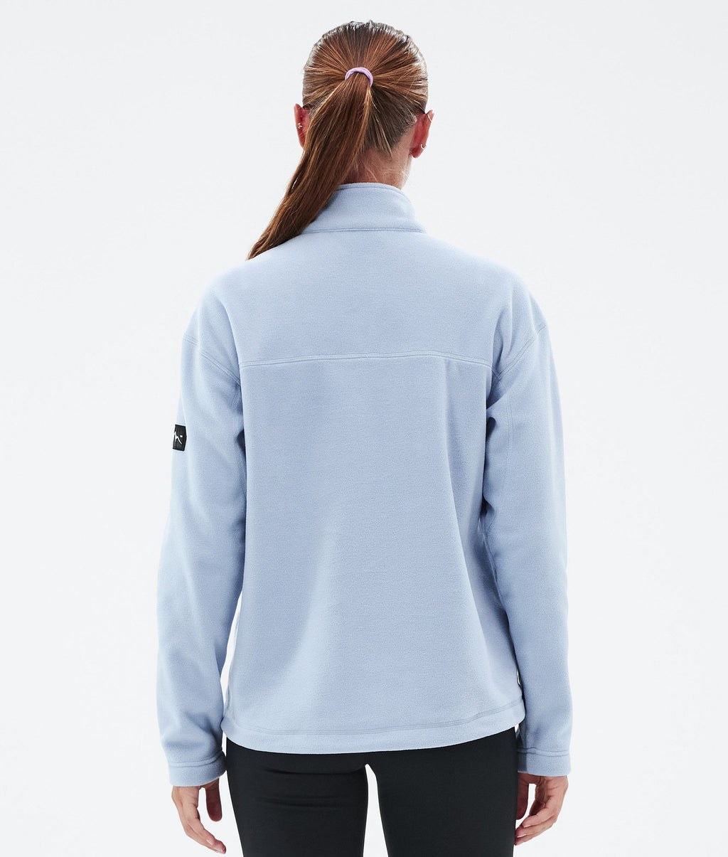 Fleece Sweater For Women Light Blue