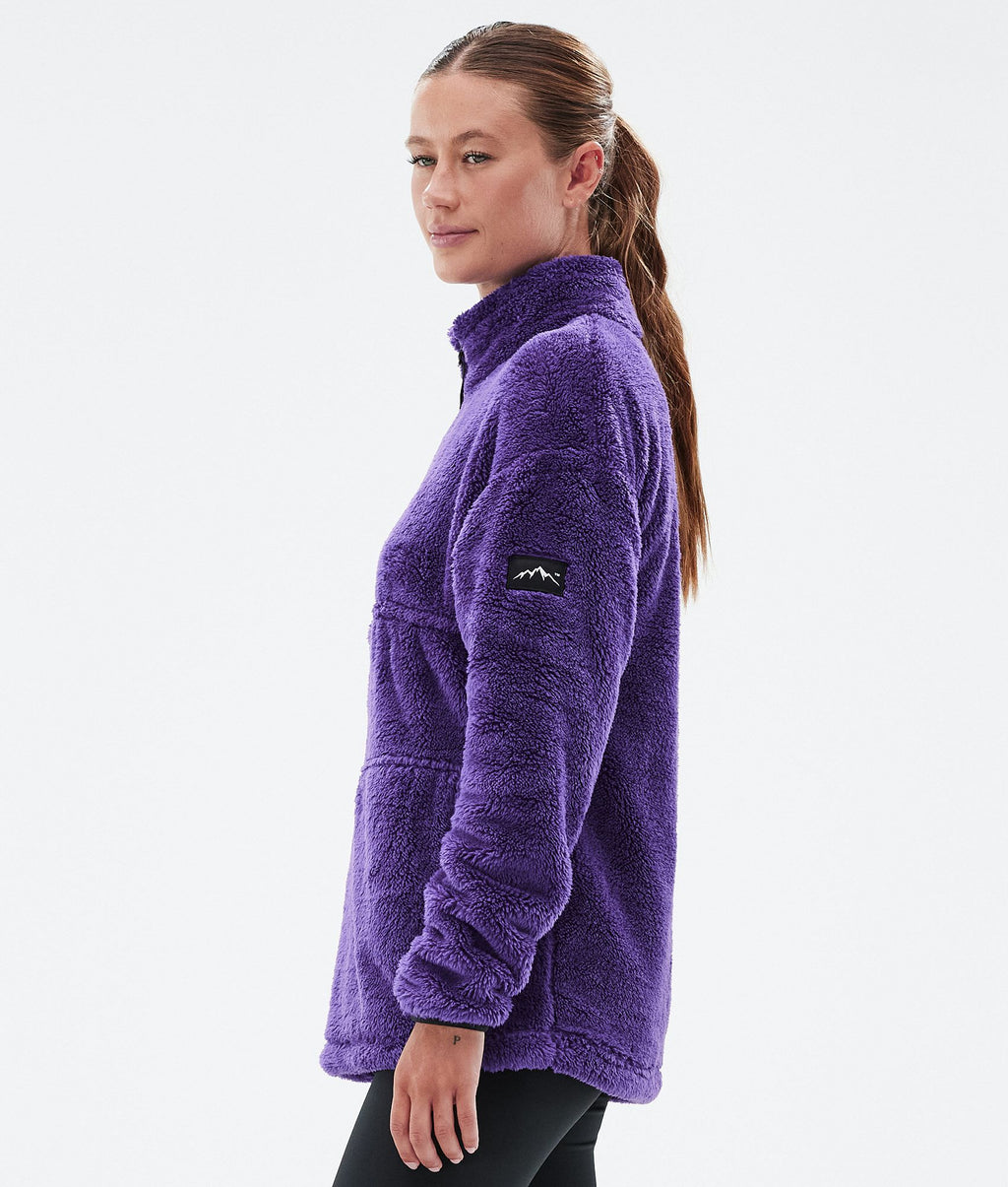 Fleece Sweater For Women Vivid Purple
