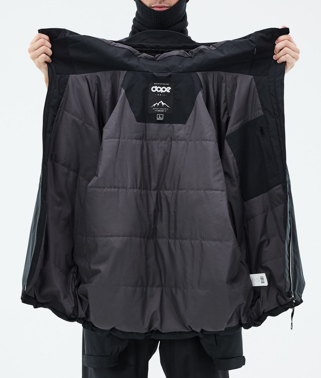 Snowboard Jacket For Men Black
