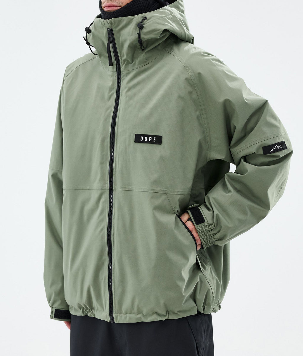 Snowboard Jacket For Men Moss Green