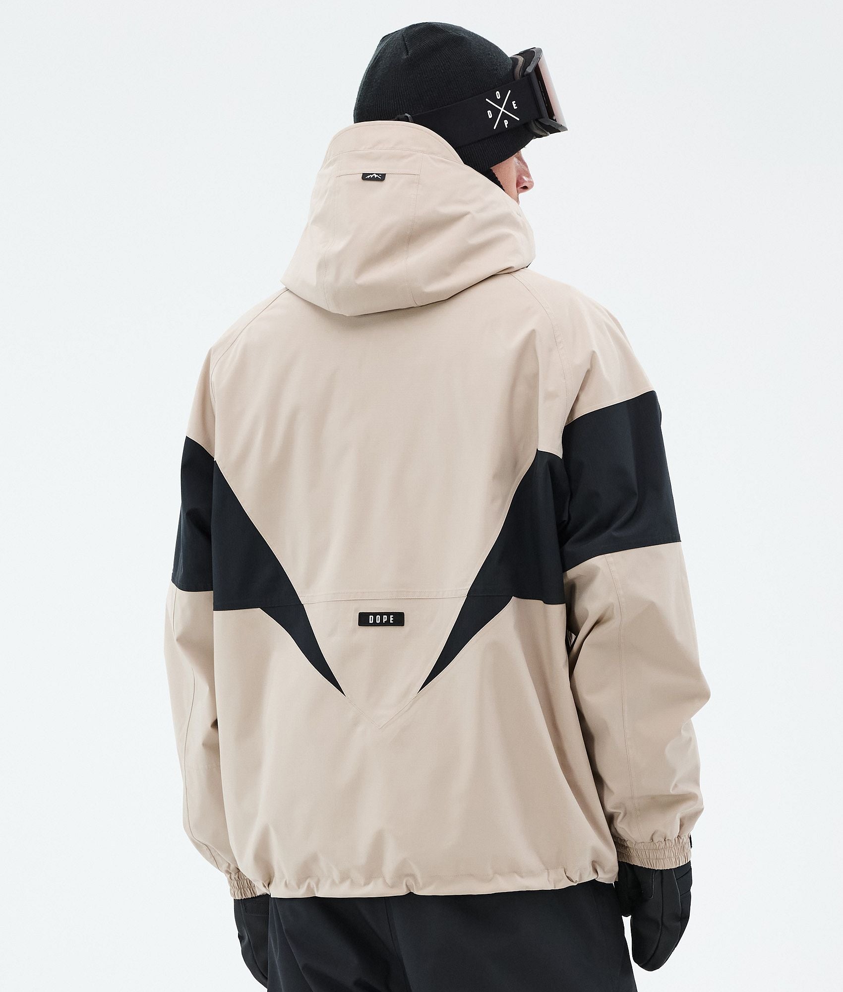 Snowboard Jacket For Men Spike Sand/Black