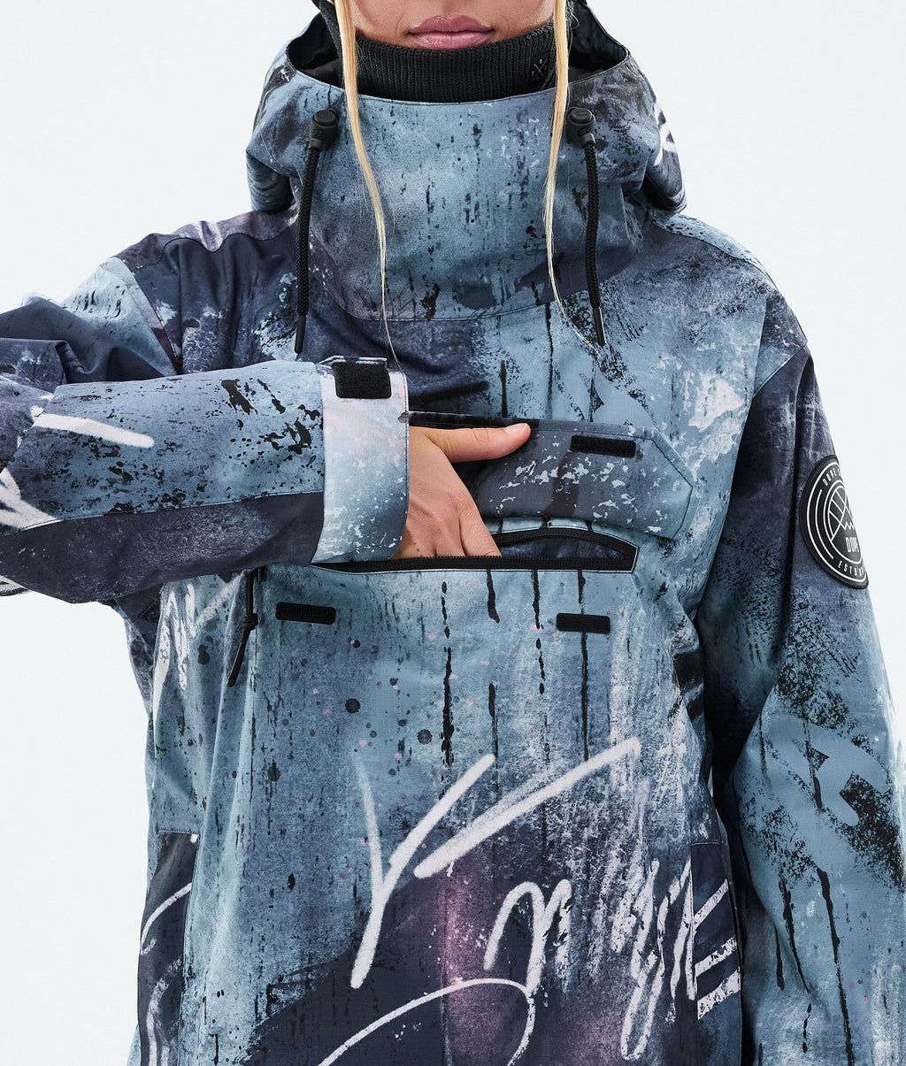 Snowboard Jacket For Women Punk Blue