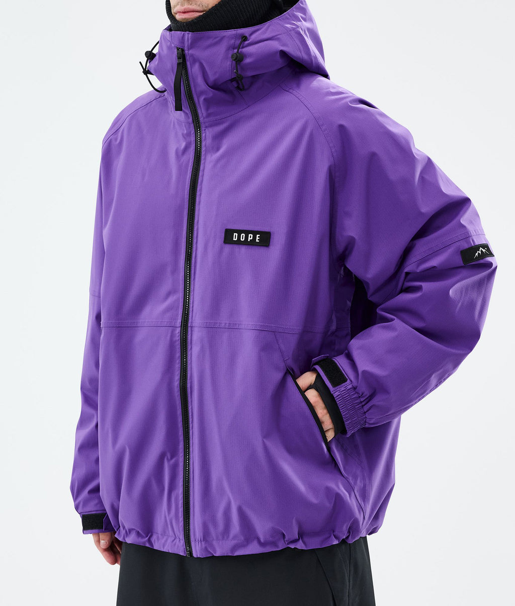 Snowboard Jacket For Men Vivid Purple