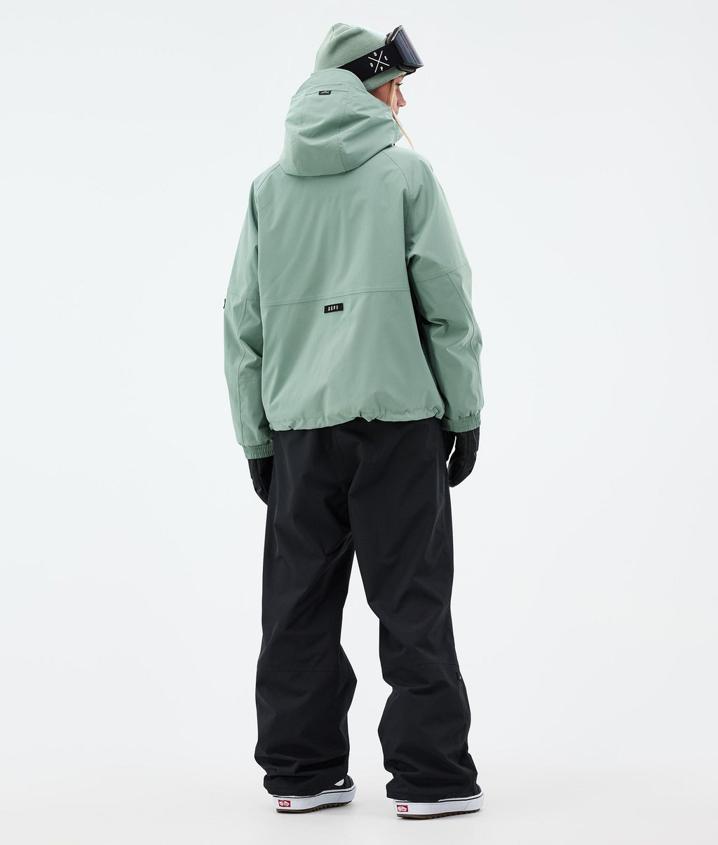 Snowboard Jacket For Women Faded Green