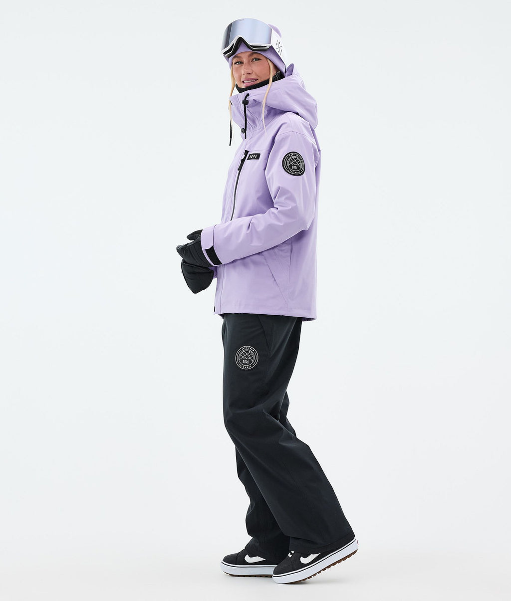 Snowboard Jacket For Women Faded Violet