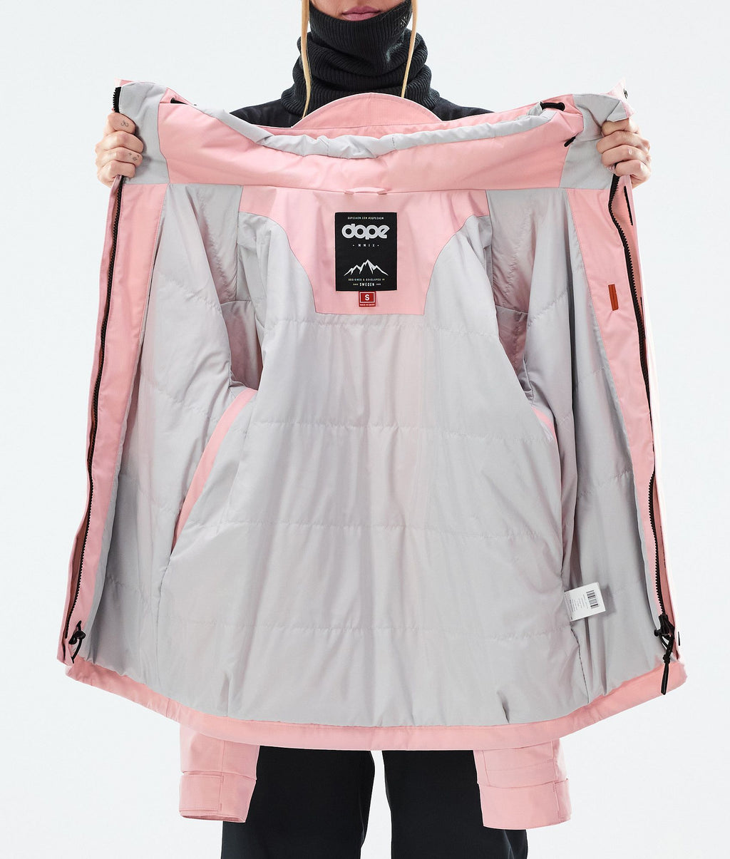 Snowboard Jacket For Women Soft Pink