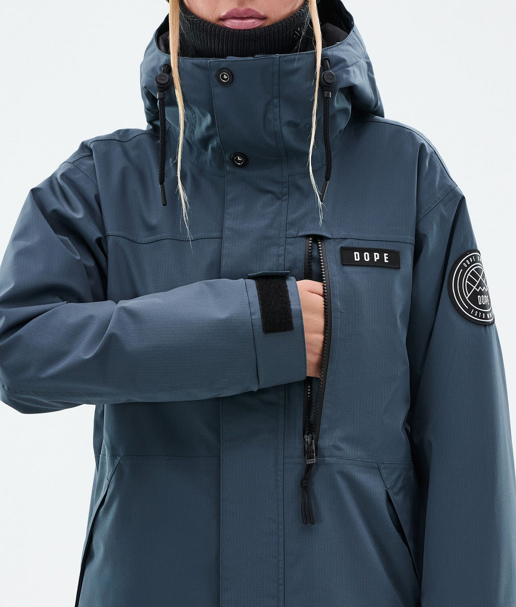 Snowboard Jacket For Women Metal Blue