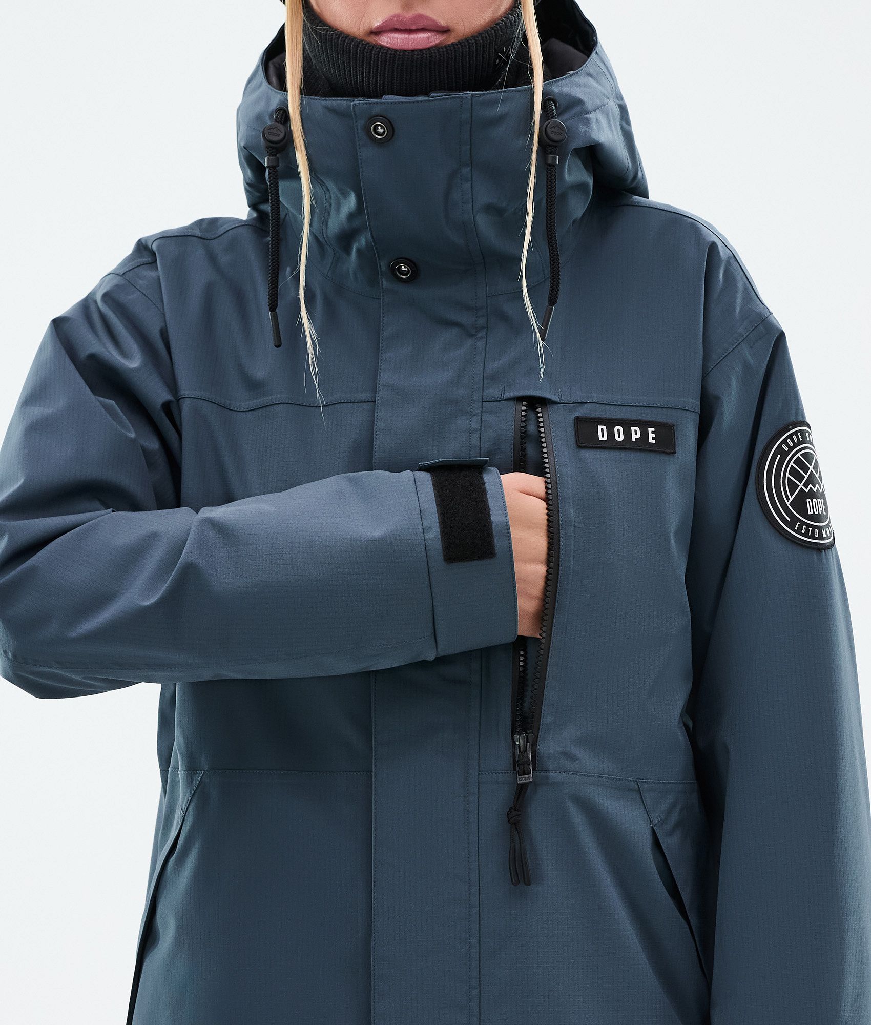 Snowboard Jacket For Women Metal Blue