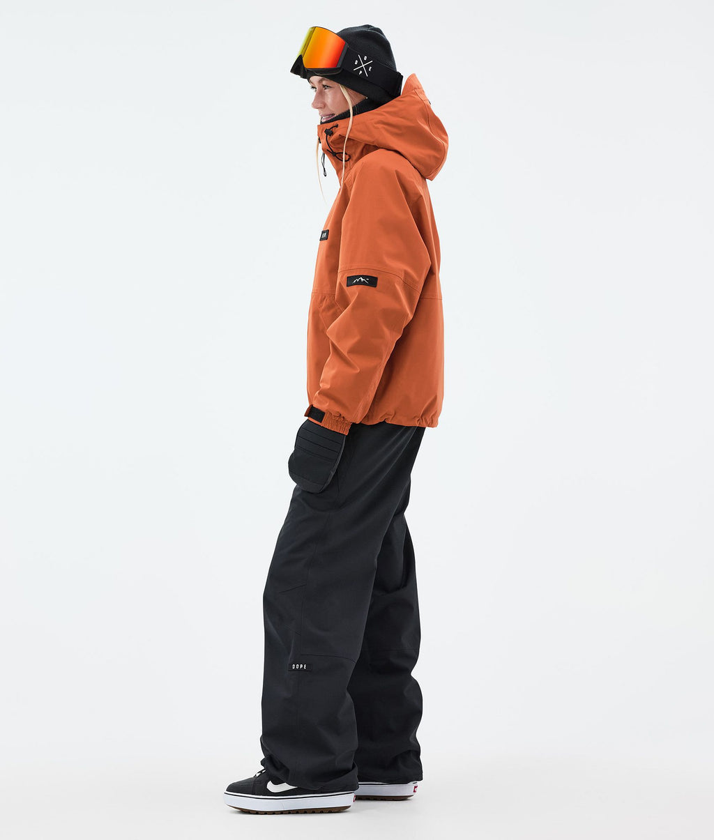 Snowboard Jacket For Women Burned Orange