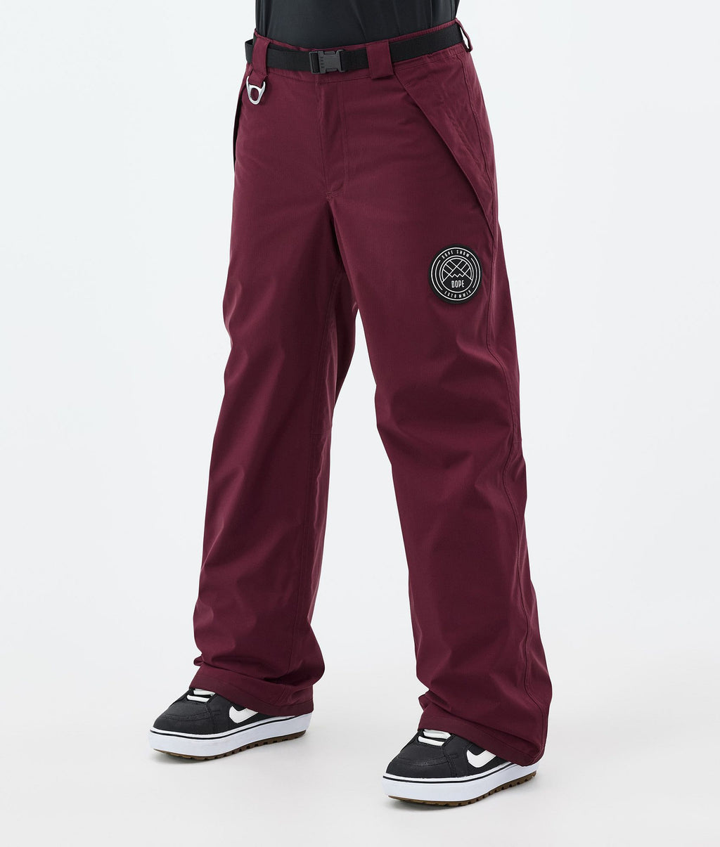 Snowboard Pants For Women Burgundy